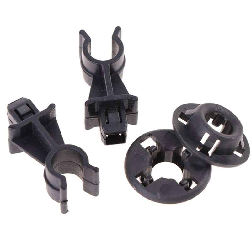 Fishing Rod Holder - 自動車部品2pc/10pcs 車用リテーナークリップセット ボンネットフードサポートプロッドロッドクランプホルダー カーアクセサリー