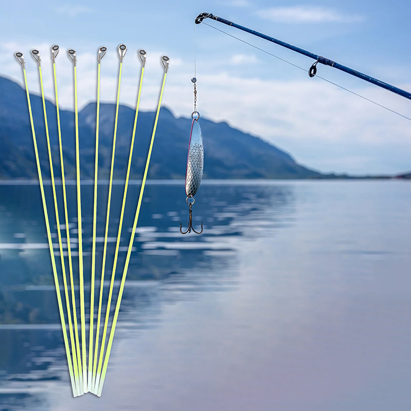 5 個 42 センチメートルボート/ラフトロッドチップスペア - Fishing Rod Guide Replacement のレビューと価格