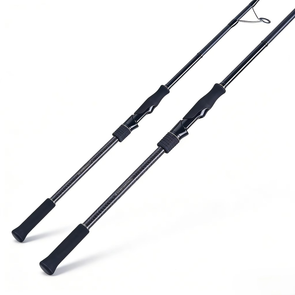 カーボンファイバー高強度ショアジギングルアーロッド バスオー - Fishing Rod Boat のレビューと価格